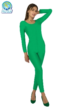 TUTA ACCADEMICA LYCRA VERDE DONNA
